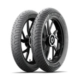 Michelin City Extra Tyre on rims