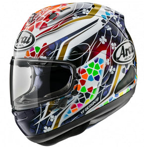 The elegance of handmade Arai helmets