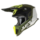 J18 MIPS Pulsar Army Grn/Blk/Wht matt XS