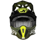 J18 MIPS Pulsar Army Grn/Blk/Wht matt XS