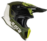 J18 MIPS Pulsar Army Grn/Blk/Wht matt XS