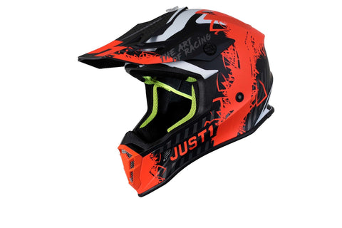 J38 Mask ORANGE TITANIUM BLACK L