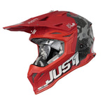 J39 Kinetic Grey Camo Red Matt L