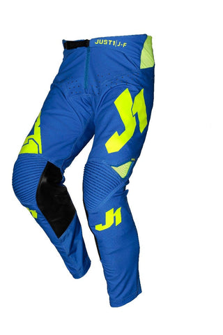 JUST1 J-FLEX MX PANTS ARIA BLU/FLUO YEL 36