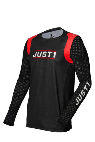 JUST1 J-FLEX YOUTH MX JERSEY ARIA BLK/RD YS