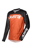 JUST1 J-FORCE MX JERSEY TERRA BLK/ORG SM