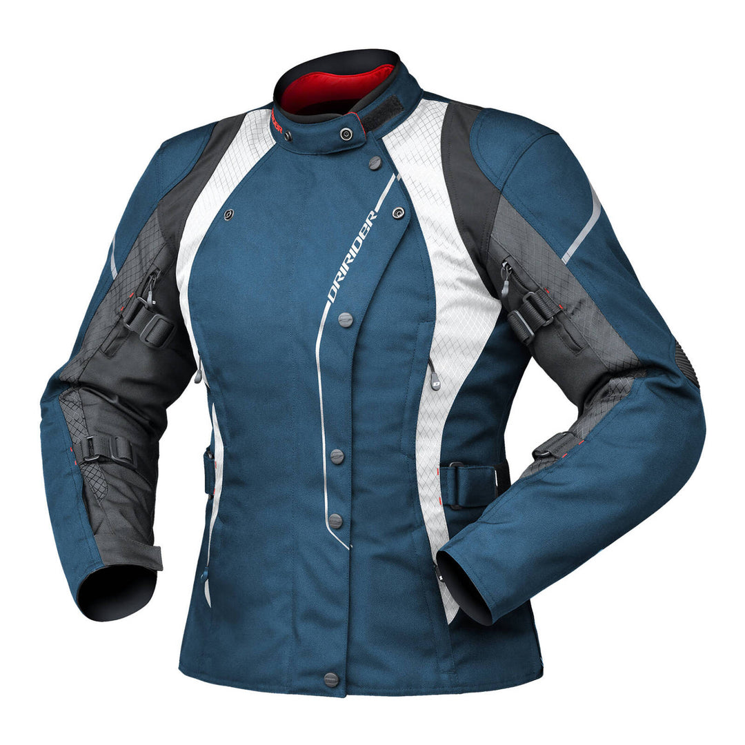 【LIDNN】DOUBLE CLOTH MORTORCYCLE Men's textile jacket Amiens II RST/Kawasaki