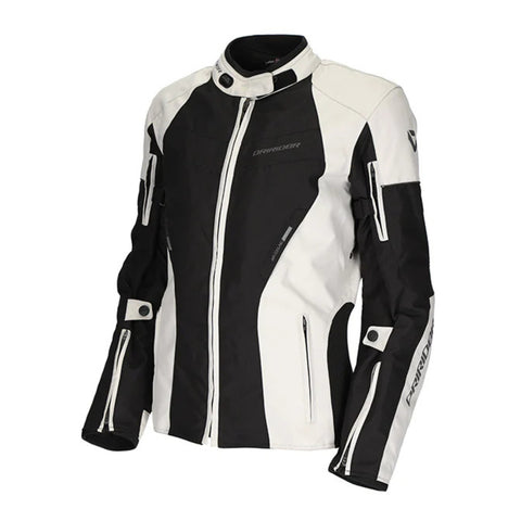 the Dririder Vivid 3 jacket is one fit specifically for women, with comfort not compromised by safety.