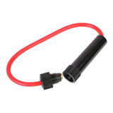 WMP Fuse Holder Screw Type Black 2 Wire