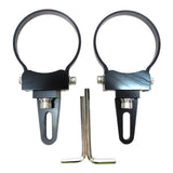 WMP LED Light Bar Tube Mount Brackets 3 Pair (76.2mm)