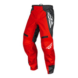FLY Racing F-16 Pants - Red / Charcoal / White