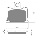 GOLDfren GF151 Sintered Sports S3 Brake Pads (PH20)
