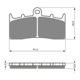 GOLDfren GF194 Sintered Sports S3 Brake Pads (PH271)