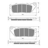 GOLDfren GF277 Sintered Sports S3 Brake Pads (PH421)