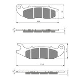 GOLDfren GF278 K5 Brake Pads