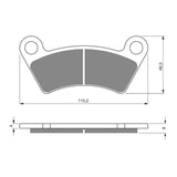 GOLDfren GF294 K5 Brake Pads