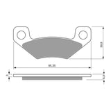 GOLDfren GF315 Offroad Racing K5 Brake Pads (PR345)
