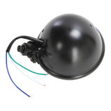 WMP HEADLIGHT BATES 5 3/4 BTM MNT H4 60/55w BLK