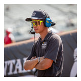 Leatt RideViz Pro Sunglasses - Neon Yellow Iriz Cryztal Red 13 VLT