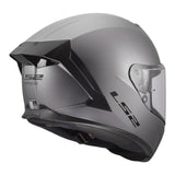 LS2 FF820 Rapid III Solid Helmet - Matte Titanium