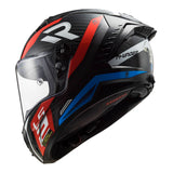 LS2 FF805C Thunder Carbon Supra Helmet - Red / Blue