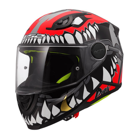 LS2 FF812 Kid Helmet Punk - Grey / Red