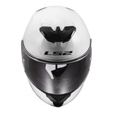 LS2 FF820 Rapid III Solid Helmet - Gloss White