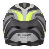 LS2 FF820 Rapid III Hyper Helmet - Black / Hi-Vis Yellow