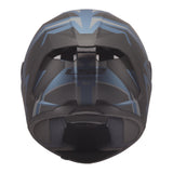 LS2 FF820 Rapid III Xtrem Helmet - Black / Blue Petrol