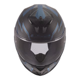 LS2 FF820 Rapid III Xtrem Helmet - Black / Blue Petrol