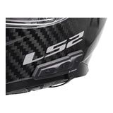 LS2 FF908 Strobe II Monza Flip Front Helmets - Matte Black / Hi-Vis Yellow 06