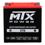 MTX POWER XT16 12V AGM BATTERY *4