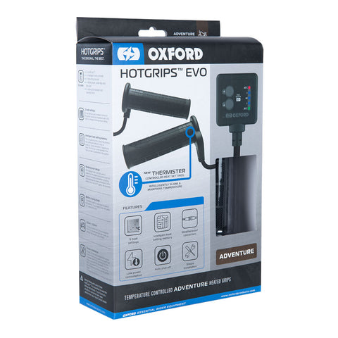 Easy-Install Heated Grips – Oxford HotGrips™ Evo with Auto Shutoff & Low Power Consumption