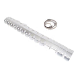 WHITES HEAD PIPE GUARD W/CLAMP - SIL