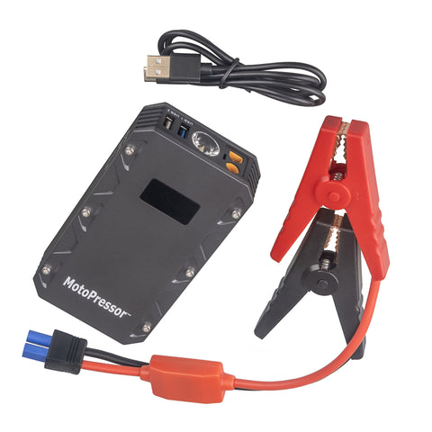 This premium jump starter pack offers power anywhere, anytime, ensuring that you are never left stranded.