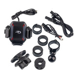 Rocky Creek Motoplug Phone Holder & Charger - Wireless & USB-C