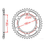 Sprocket Kit Yamaha FJ1200/XJR1300 - 530ZXW 17/39