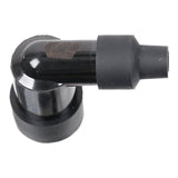 WMP Spark Plug Cap – Replaces LZFH – Right Angle – Black