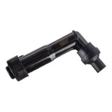 WMP Spark Plug Cap (Replaces XD05F) Long Right Angle - Black
