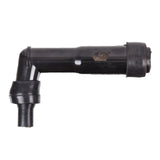 WMP Spark Plug Cap – Replaces XB05F – Long Right Angle – Black
