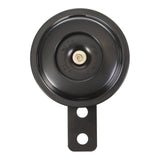 WMP 12v Horn - Round Black - 70mm Diameter - 110db