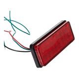 WMP Block LED Tail Light - Compact Rectangular - 35mm X 9