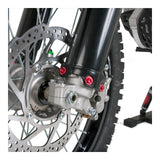 Zeta Fork Guard Bolt Set (6-Piece) - Kawasaki - Red