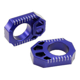 Zeta Rear Axle Block YZ/YZF '07-08, WR250R/X Blue