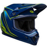 Bell MX-9 MIPS Zone Gloss Navy/Retina