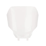 White YZF450 Front Number plate Acerbis