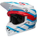 Bell MOTO-9S FLEX Banshee Gloss White/Red