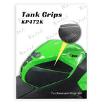 KEITI TANK GRIPS KAWASAKI NINJA 400 [BLACK]