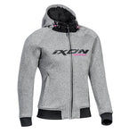 Ixon PALERMO Lady Jacket Grey/Pink - Urban CE Certified