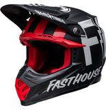 Bell MOTO-9S FLEX Fasthouse Tribe Matte Black/Grey